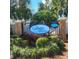 Entrance to 'The Cottages At Blu Vista' community at 7214 35Th E Ln, Sarasota, FL 34243