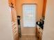 Spacious walk-in pantry with custom cabinetry providing ample storage at 916 W Faith Cir, Bradenton, FL 34212