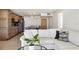 Comfortable living room with kitchen and dining at 101 S Gulfstream Ave # 14G, Sarasota, FL 34236