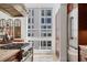 A modern kitchen with wooden cabinets and stainless steel appliances at 1350 Main St # 1701, Sarasota, FL 34236