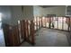 Kitchen being remodeled with exposed framing and white cabinets at 1801 Gulf N Dr # 184, Bradenton Beach, FL 34217