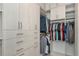 Spacious closet with ample storage, including shelves and drawers, for optimal organization at 3442 Chestertown Loop, Bradenton, FL 34211