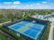 Well-maintained tennis courts, perfect for friendly matches and improving your game in a vibrant community setting at 3442 Chestertown Loop, Bradenton, FL 34211