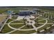 An aerial view captures the expansive IMG Academy Field and facilities, highlighting its modern design and well-manicured grounds at 3701 54Th W Dr # 103, Bradenton, FL 34210