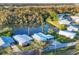 Aerial view of homes in a beautiful community with river access at 3912 14Th E St, Ellenton, FL 34222