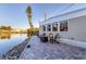 Scenic backyard view from the patio overlooking the waterfront at 3912 14Th E St, Ellenton, FL 34222