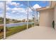 Water view from this patio at 4173 Hearthstone Dr, Sarasota, FL 34238