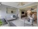 Bright sunroom provides water view and access to the living room, perfect for indoor/outdoor lifestyle at 4348 Bowling Green Cir # 9, Sarasota, FL 34233