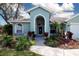 Well-maintained yard and walkway leading to home's front door at 5110 76Th E St, Bradenton, FL 34203