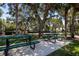 Grassy picnic area with several tables at 5110 76Th E St, Bradenton, FL 34203