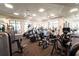 A fully-equipped fitness center with modern exercise machines, treadmills, and ample space for workouts at 5517 Palmer Cir # 203, Bradenton, FL 34211