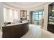A clean reception area with a modern counter, stylish displays, and ample natural light, creating a professional atmosphere at 5517 Palmer Cir # 203, Bradenton, FL 34211
