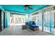 Lanai featuring tile flooring, an outdoor seating area, and a view of the pool at 5859 Lincoln Rd, Venice, FL 34293