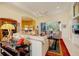 Open-concept living area with a view of the lanai and modern furnishings at 7762 Us Open Loop, Lakewood Ranch, FL 34202