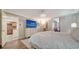 Light and bright main bedroom with a large closet and an en suite kitchen at 8735 Midnight Pass Rd # 105B, Sarasota, FL 34242