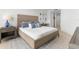 Cozy main bedroom featuring a comfortable bed, stylish decor, and a peaceful atmosphere at 1035 Seaside Dr # 308, Sarasota, FL 34242