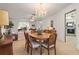 Open floor plan with a formal dining area and access to the kitchen at 1354 Lucaya Ave, Venice, FL 34285