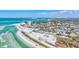 Aerial view of a condo near the beach, perfect vacation lifestyle, beautiful white sand and clear blue water at 137 Avenida Messina # 3, Sarasota, FL 34242