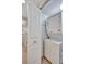 Convenient laundry area with stacked washer and dryer at 137 Avenida Messina # 3, Sarasota, FL 34242