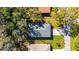 Bird's eye view of a single-Gathering home, surrounded by mature trees at 1410 24Th E Ave, Bradenton, FL 34208