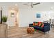 Inviting living room with stylish furniture and bright interior design at 1622 Wisconsin Ln, Sarasota, FL 34239