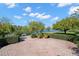 Outdoor patio features beautiful landscaping with a water view at 1940 35Th N St, St Petersburg, FL 33713