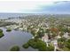 Community aerial view showcasing the home's proximity to waterfront and nearby marina at 2653 44Th S St, Gulfport, FL 33711