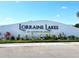 Community sign with professional landscaping at 5433 Mystic Water Cv, Lakewood Ranch, FL 34211