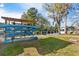 Well-maintained yard featuring convenient kayak storage and easy water access at 6201 Waverly Rd, Weeki Wachee, FL 34607