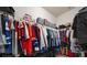 Organized walk-in closet with ample storage and hanging space at 8007 River Preserve Dr, Bradenton, FL 34212