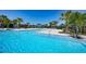 Community pool features clear blue water, lounge chairs, and well-maintained landscaping at 8330 Abalone Loop, Parrish, FL 34219