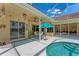 Outdoor patio with plenty of space for entertaining at 9612 Old Hyde Park Pl, Bradenton, FL 34202