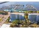 Amazing aerial view of condo buildings near marina and waterfront views at 1000 Riverside Dr # B102, Palmetto, FL 34221
