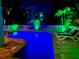 Private pool with stylish brick pavers, perfect for unwinding in a tropical outdoor setting at 123 Hammock Rd, Anna Maria, FL 34216