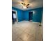 Bedroom showcasing tile floors, and neutral walls at 1807 48Th W Ave, Bradenton, FL 34207