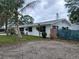 Exterior shot with a gravel side yard at 1807 48Th W Ave, Bradenton, FL 34207