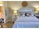Comfortable bedroom featuring stylish décor and a serene atmosphere at 4240 Ironwood Cir # 302A, Bradenton, FL 34209