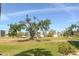 Scenic golf course view featuring mature trees and well-maintained landscaping on a sunny day at 4240 Ironwood Cir # 302A, Bradenton, FL 34209