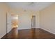 Spacious bedroom with an ensuite bathroom and a large closet providing ample storage at 5601 Bentgrass Dr # 10-115, Sarasota, FL 34235
