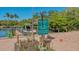 Buttonwood Harbour Boat Basin with a boat dock, signage, plants and flowers at 618 Buttonwood Dr, Longboat Key, FL 34228