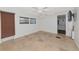 Neutral bedroom featuring tile flooring, recessed lighting and wood-look blinds at 10315 Cortez W Rd # 38Bv, Bradenton, FL 34210