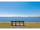 Scenic waterfront view from a park bench at 10315 Cortez W Rd # 38Bv, Bradenton, FL 34210