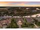 Stunning aerial view of luxury waterfront homes with private boat docks on the water at 11739 River Shores Trl, Parrish, FL 34219