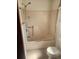 Bathroom featuring a shower and toilet at 1472 Nantucket Rd, Venice, FL 34293