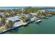 Waterfront home with boat dock, swimming pool, and unobstructed views of the bay at 148 N Polk, Sarasota, FL 34236