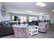Comfortable common area featuring couches, armchairs, and side tables at 1511 S Knollwood Dr, Bradenton, FL 34208