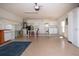 Spacious garage with laundry area, utility sink, extra storage, and work space at 1511 S Knollwood Dr, Bradenton, FL 34208