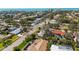 Wonderful aerial shot of a residential neighborhood with lush greenery and diverse architecture, near the ocean at 317 Harbor S Dr, Venice, FL 34285