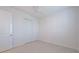 Bedroom featuring light hardwood flooring, a ceiling fan, and a double closet at 501 Tamiami N Trl # 601, Venice, FL 34285