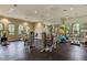 The community fitness center with modern machines and plenty of open space for a great workout at 5656 Cantucci St, Nokomis, FL 34275